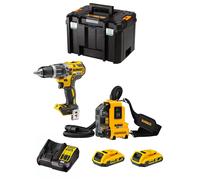 Dewalt kit dwk212 (dcd796 + dwh161 + 2 x 2,0 ah + dcb107 + tstak vi) 8435587916
