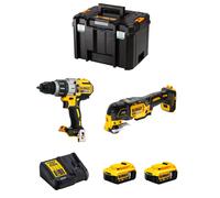 DeWALT Kit DWK219 (DCD996 + DCS355 + 2 x 5,0 Ah + DCB115 + TSTAK VI)