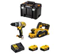 DeWALT Kit DWK220 (DCD996 + DCP580 + 2 x 5,0 Ah + DCB115 + TSTAK VI)