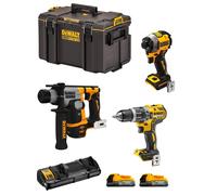 DeWALT Kit DWK303PS (DCH172 + DCF850 + DCD796 + 2 x 1,7 Ah + DCB132 + DS400)