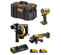 DeWALT Kit DWK307PS (DCH172 + DCF921 + DCG405 + 2 x 1,7 Ah + DCB132 + DS400)