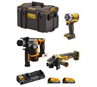 Dewalt kit dwk307ps (dch172 + dcf921 + dcg405 + 2 x 1,7 ah + dcb132 + ds400) 8435587925835