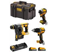 DeWALT Kit DWK308PS (DCH273 + DCF850 + DCD805 + 2 x 1,7 Ah + DCB132 + DS400)