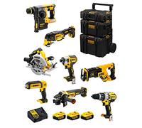 Dewalt kit dwk803 (dcd996 + dch273 + dcg405 + dcf887 + dcs355 + dcs367 + dcs570 + dcl050 + 3 x 5,0 ah + dcb115 + caddy 3en1) 8435587917069