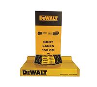 DeWalt - Lacci per stivali in poliestere/cotone, 150 cm, confezione da 60 paia