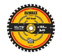 DEWALT - Lama per sega circolare con telaio estremo 184 x 16 mm x 40 t