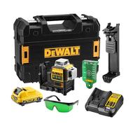 Laser a croce DeWALT, raggio verde 3 x 360° DCE089D1G