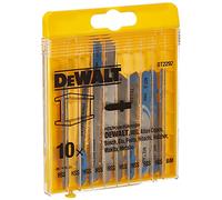 Lama per Seghetto Alternativo HSS Set DeWalt DT2292 Dt 2292 10 Pezzi DT2292-QZ