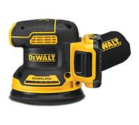 DEWALT Levigatrice orbitale casuale 20V MAX*, 5 pollici, kit cordless (DCW210D1), giallo