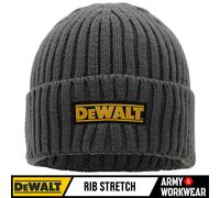 Dewalt Maglia Berretto Grosso Pesante a Coste Caldo Cappello Inverno Lavoro