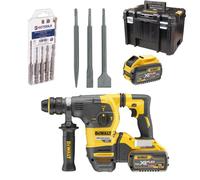 Dewalt martello cordless dch334x2 + martello trapano set 5t lg + me...
