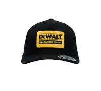 DEWALT Men's Oakdale Patch Trucker Hat (Black/Yellow)
