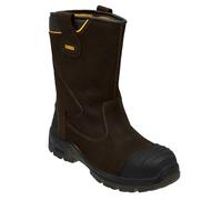 DeWalt Millington 10 Millington Brown - Scarponcino Rigger Non Metallico/Leggero/Impermeabile, 44 EU