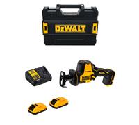 Dewalt mini-sega universale dcs369m2 (2 x 4,0 ah + dcb115 + tstak ii) 5035048723173
