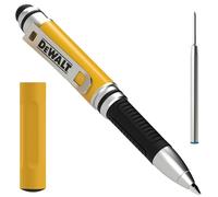 DEWALT Penna 3-in-1 Multifunzionale Penna Touch per Schermi e Penna a Sfera, Design Compatto da Tasca per Smartphone, Tablet e PC Accessorio Robusto per Ufficio, Cantiere e Quotidiano