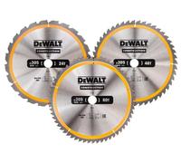 Set lame per sega DeWALT (3 pezzi) 305 x 30 mm / 1 x DT1958, 1 x DT1959, 1 x DT1960 / DT1964