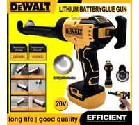 Dewalt pistola elettrica per silicone a batteria 20V (batteria non inclusa)