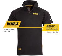 Dewalt Polo Lavoro T-Shirt 2 Bottoni Nero Grigio ad Asciugatura Rapida S-Xxl Pws