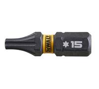 DeWALT Power Tools Estremo Flextorq Punta Torx Bit T15 X 25mm Confezione 5