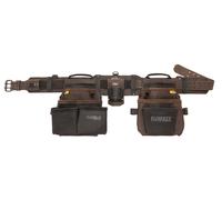 Dewalt Pro Pelle Attrezzi Cintura Vari Tasche Doppio Cintura Occhielli DWS150113