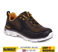 DeWalt Scarpe di sicurezza Krypton - Punta in acciaio, leggere, intersuola larga, nere