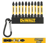DeWalt Portachiavi con punta Pozi DT7276, 10 pezzi