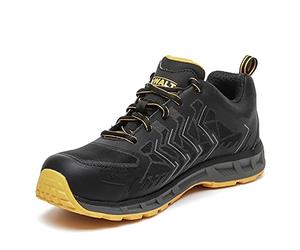 DEWALT Scarpe da ginnastica da uomo Fargo con punta in acciaio, colore nero, taglia 40