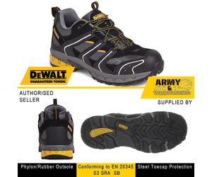 DeWalt Scarpe Sportive Leggere Da Uomo Con Punta In Acciaio E Lacci Standard