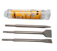DEWALT Sds Plus Professionale Scalpello Set 3tlg Cesello a Punta Largo