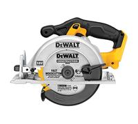 DEWALT Sega circolare 20 V MAX, lama da 6-1/2 pollici, motore da 460 MWO, capacità di smussatura 0-50 gradi, solo utensile nudo (DCS391B)