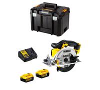 Dewalt sega circolare dcs391p2 (2 x 5,0 ah + dcb115 + tstak vi) 0659436001275