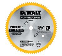 Dewalt Series 50,8 cm 5-3/8" 78T lama per vinile/pannelli [fai da te] [attrezzi e fai da te]