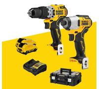 Dewalt / set combinato di carica / 12 V / DCZ2111D2T / DCF801 / DCD706