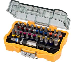 DEWALT Set da 32 pezzi di avvitamento ad alte prestazioni con custodia rigida e