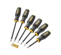 Dewalt Set di cacciaviti completo, 6 pezzi, contiene: cacciaviti a taglio: 5,5, 6,5, 8 mm, cacciaviti Phillips: PH1, PH2, PH3.