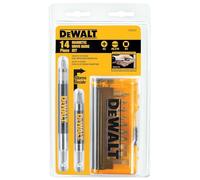 DEWALT Set di punte per cacciavite, guida magnetica, 14 pezzi, (DW2097CS), metallo