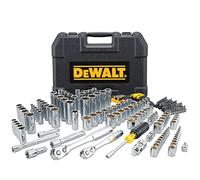DEWALT Set di strumenti meccanici, 1/4", 3/8", 1/2", bussole e cricchetti, 200 pezzi (DWMT45007)