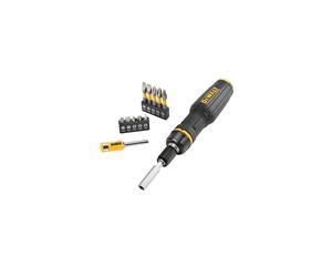 DeWalt set giravite con cricchetto e barra telescopica