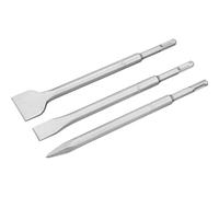 DEWALT Set scalpelli SDS-Plus con valigetta, DT60330 | Set scalpelli SDS-Plus con portautensile SDS e valigetta di trasporto per praticità in stoccaggio e trasporto.