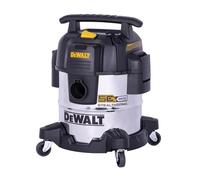 DEWALT Stealthson - Aspirapolvere da 5 galloni per negozio bagnato e asciutto, potente aspirazione e portatile con accessori, aspirapolvere ultra silenzioso per casa, garage, auto, officina, cantiere