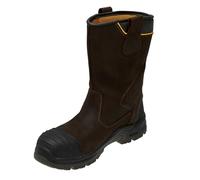 DEWALT Stivali Rigger impermeabili Millington S3 da uomo UK 7 EUR 41, marrone, UK