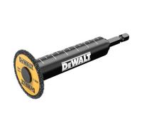 DEWALT Tagliatubi interno per PVC con grana diamantata, DT20563-QZ | Impact Ready con bordo a grana diamantata, attacco esagonale da 1/4, e misuratore di profondità per tagli rapidi.