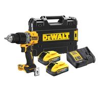 DEWALT DCD805H2T-QW avvitatore a percussione 18v 2 batterie 5ah powerstack 13...