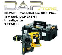 DEWALT - Tassellatore SDS-Plus 18V cod. DCH273NT in valigetta TSTAK + TRASPORTO