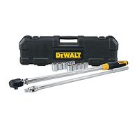DEWALT Torque Wrench Tool Set, Tire Change Kit, 50-250 FT-LB, 12 Piece with Storage Case (DWMT45012)