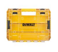 DEWALT Tough Case Organizer Toolbox con Coperchio Trasparente, Vassoio...
