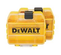 DEWALT Tough Case Organizer Toolbox con Coperchio Trasparente, Vassoio...