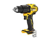 DEWALT - Trapano a martello compatto da 20 V, brushless da 1/2 pollici Mandrino a cricchetto, LED (solo strumento) (DCD798B)