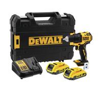 DEWALT Trapano avvitatore a batteria 18 V, 2 Ah DCD708D2T-QW Quantità:1