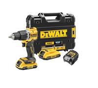 DeWALT Trapano avvitatore a percussione a batteria DCD100YD2T-QW, 18 V, 2 Ah, avvitatore a batteria